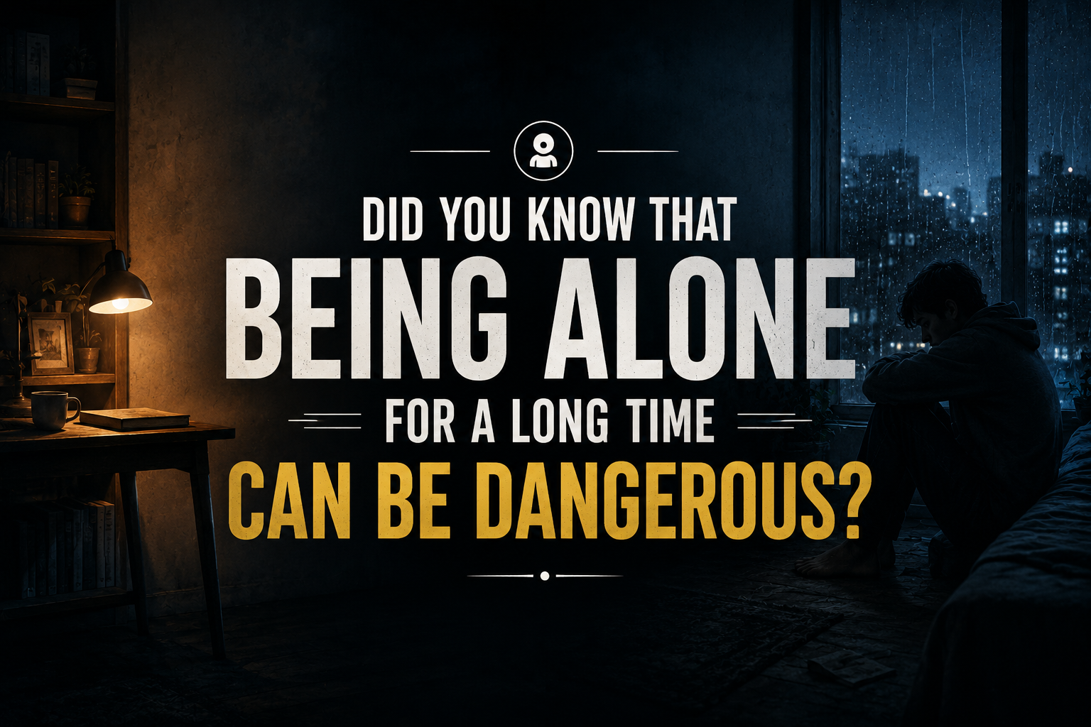 Did You Know That Being Alone for a Long Time Can Be Dangerous?