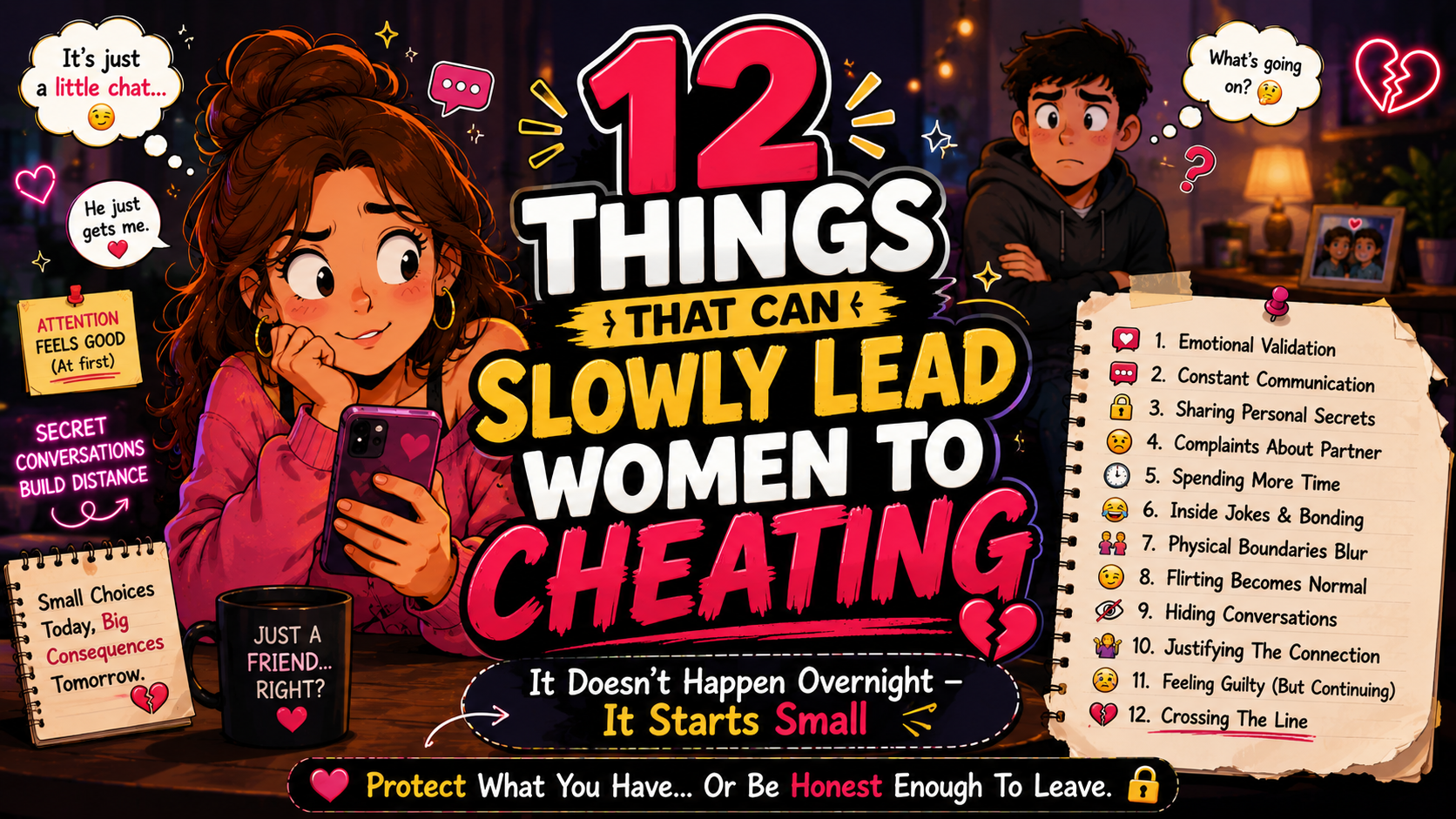 Things That Can Slowly Lead Women to Cheating in Relationships