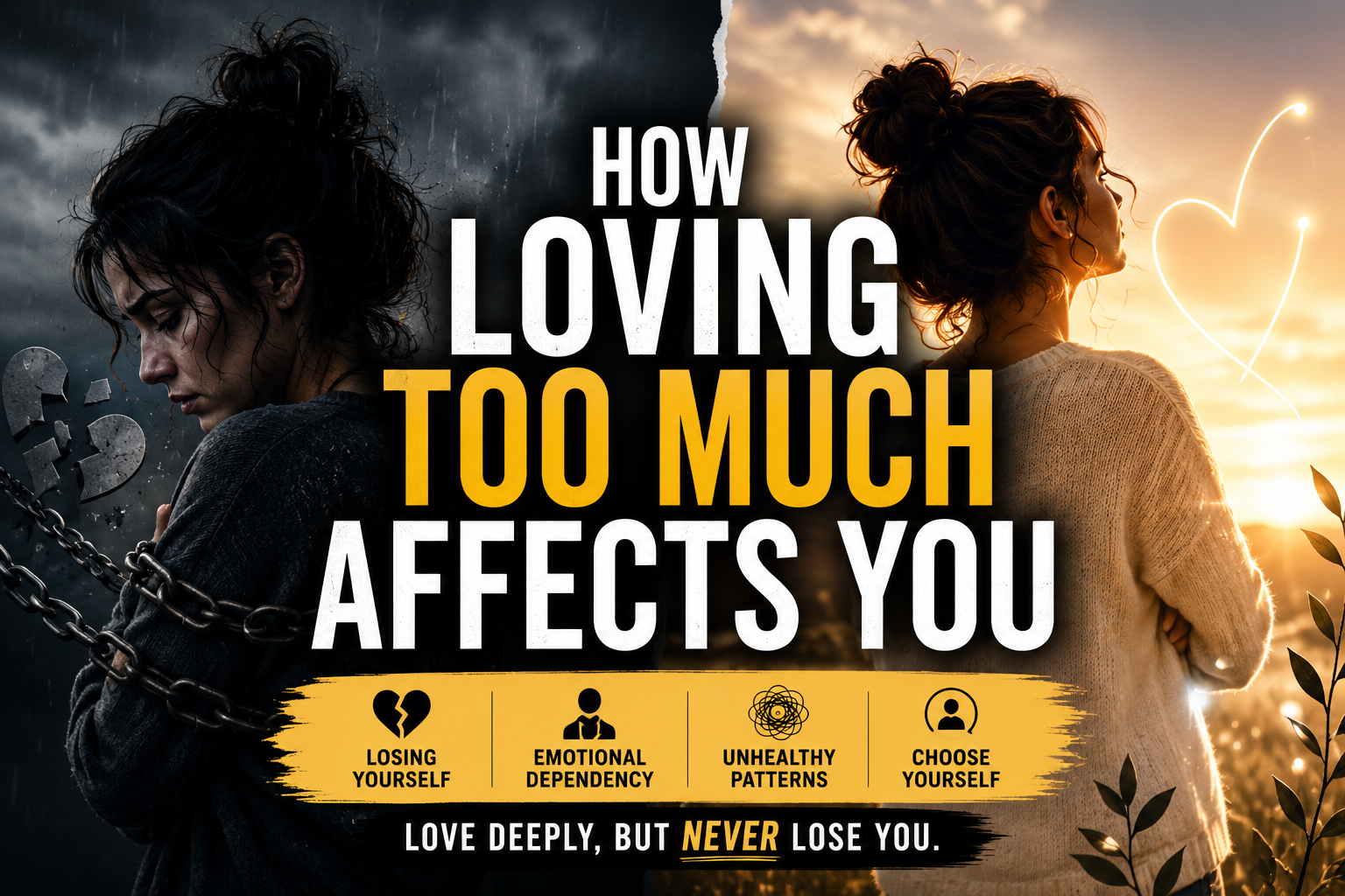 Why Loving Too Much Can Be Dangerous
