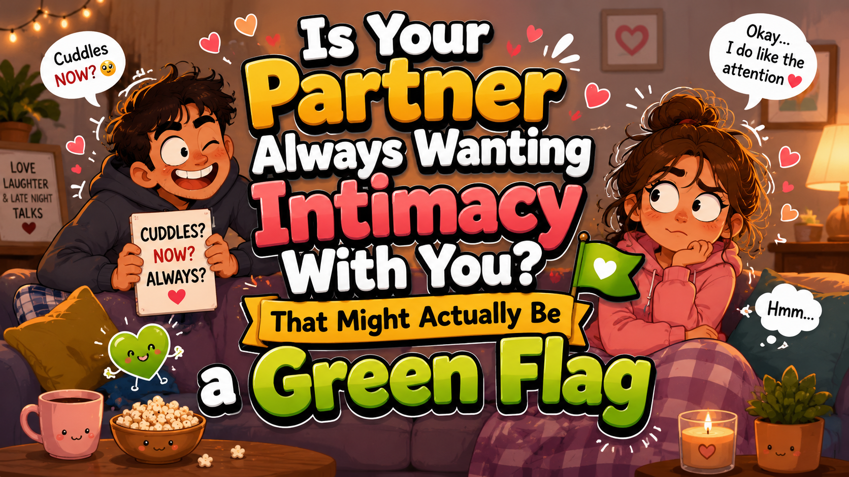 Is Your Partner Always Wanting Intimacy With You? That Might Actually Be a Green Flag