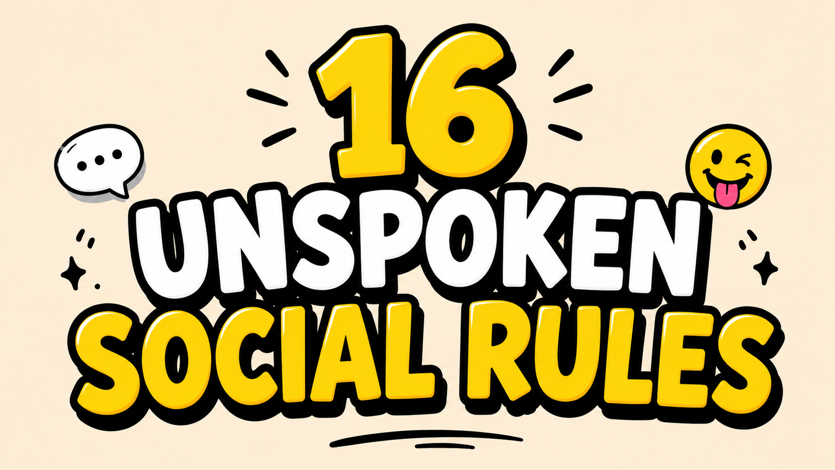 16 Unspoken Social Rules Everyone Should Know