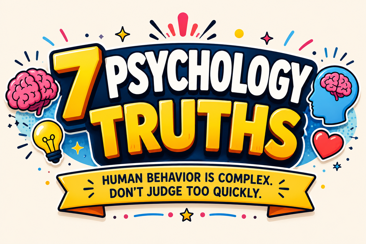 7 Psychology “Truths” People Often Believe — But Reality Is More Complex