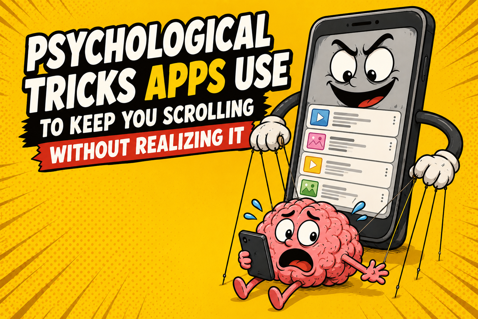 6 Psychological Tricks Apps Use to Keep You Scrolling Without Realizing It