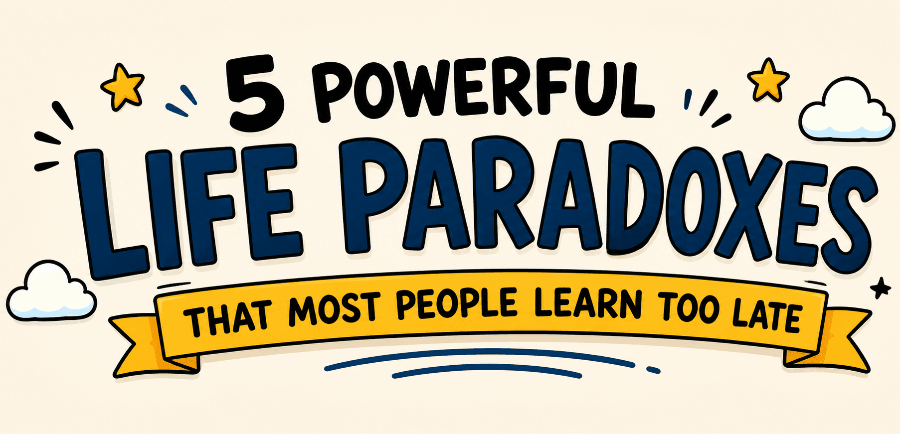 5 Powerful Life Paradoxes That Most People Learn Too Late
