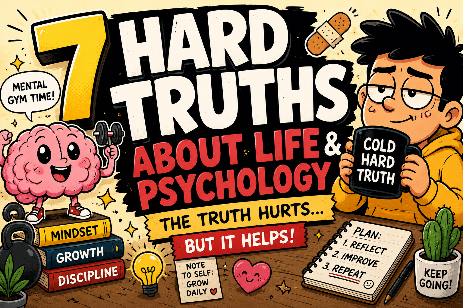 7 Hard Truths About Life and Psychology