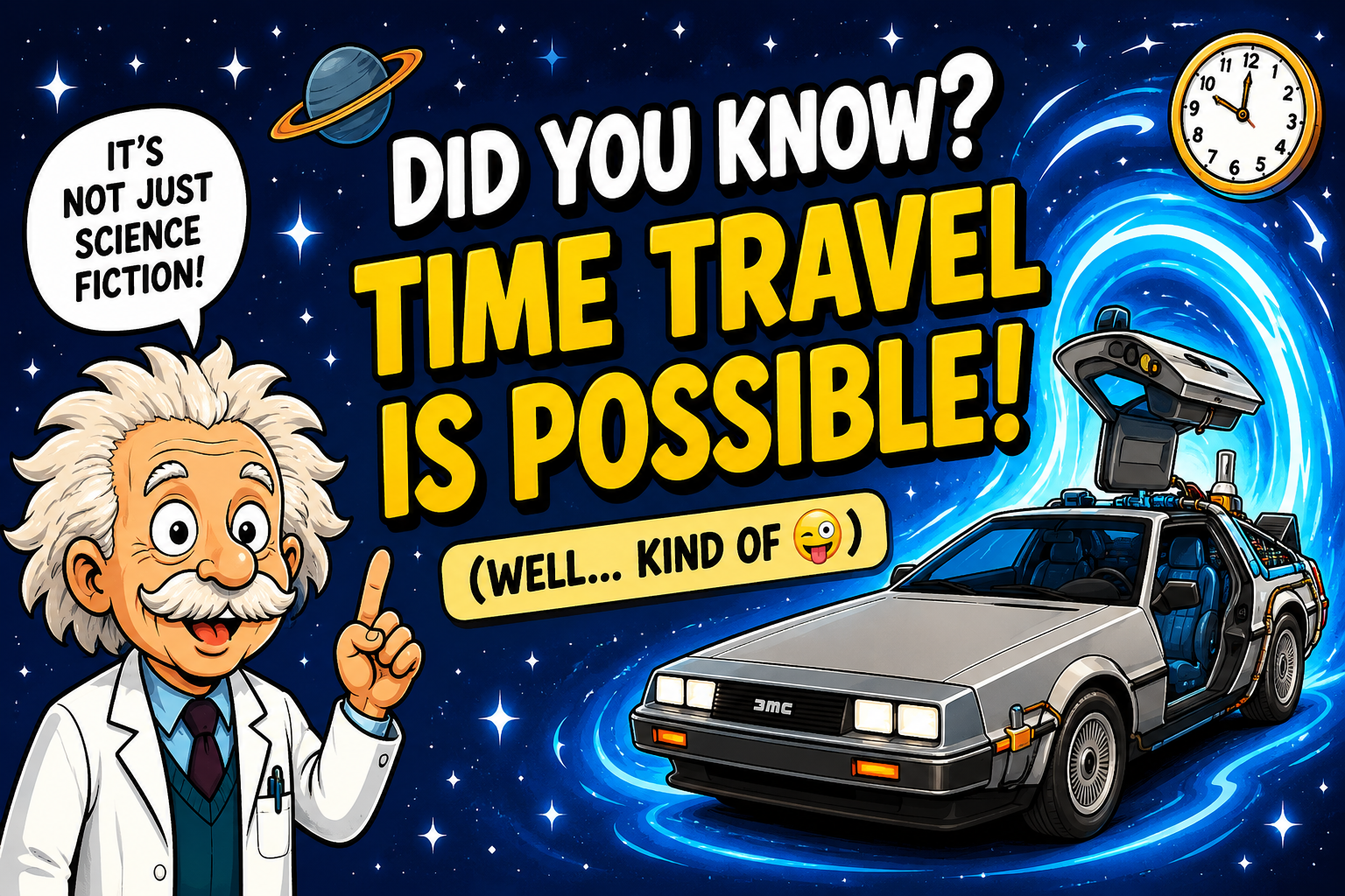 Did You Know? Time Travel Might Actually Be Possible