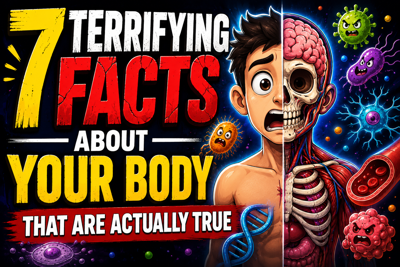 7 Terrifying Facts About Your Body That Science Says Are True