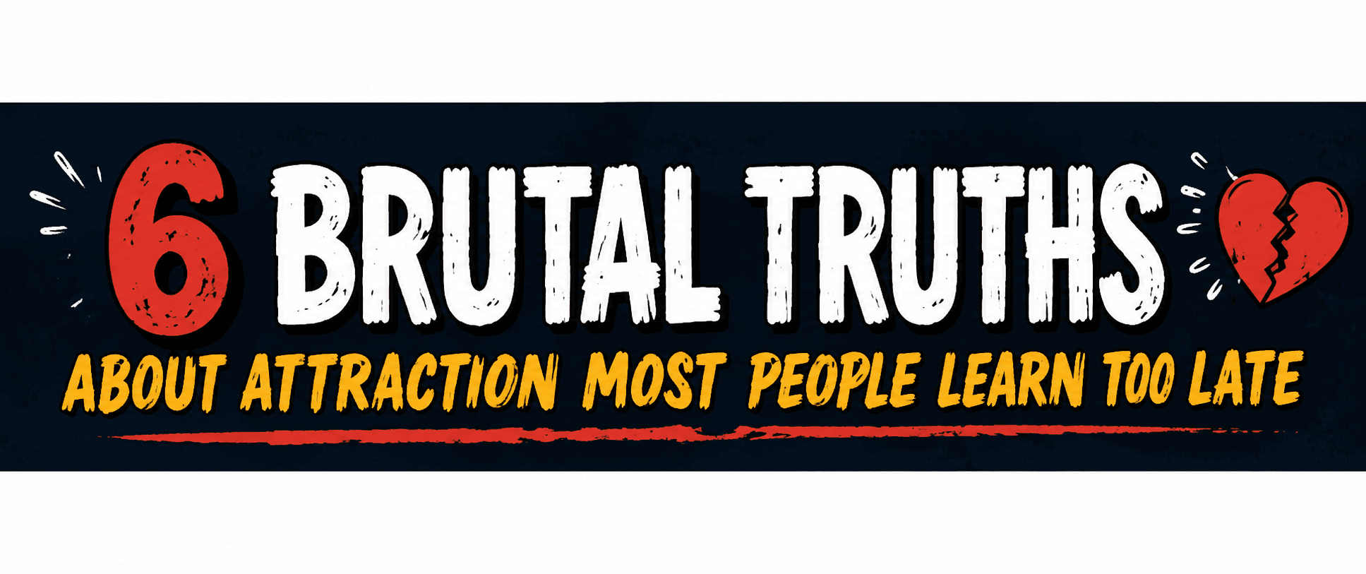 6 Brutal Truths About Attraction Most People Learn Too Late