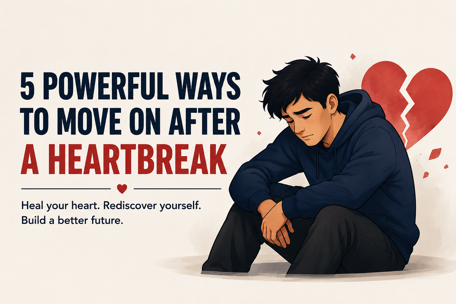 5 Powerful Ways to Move On After a Heartbreak