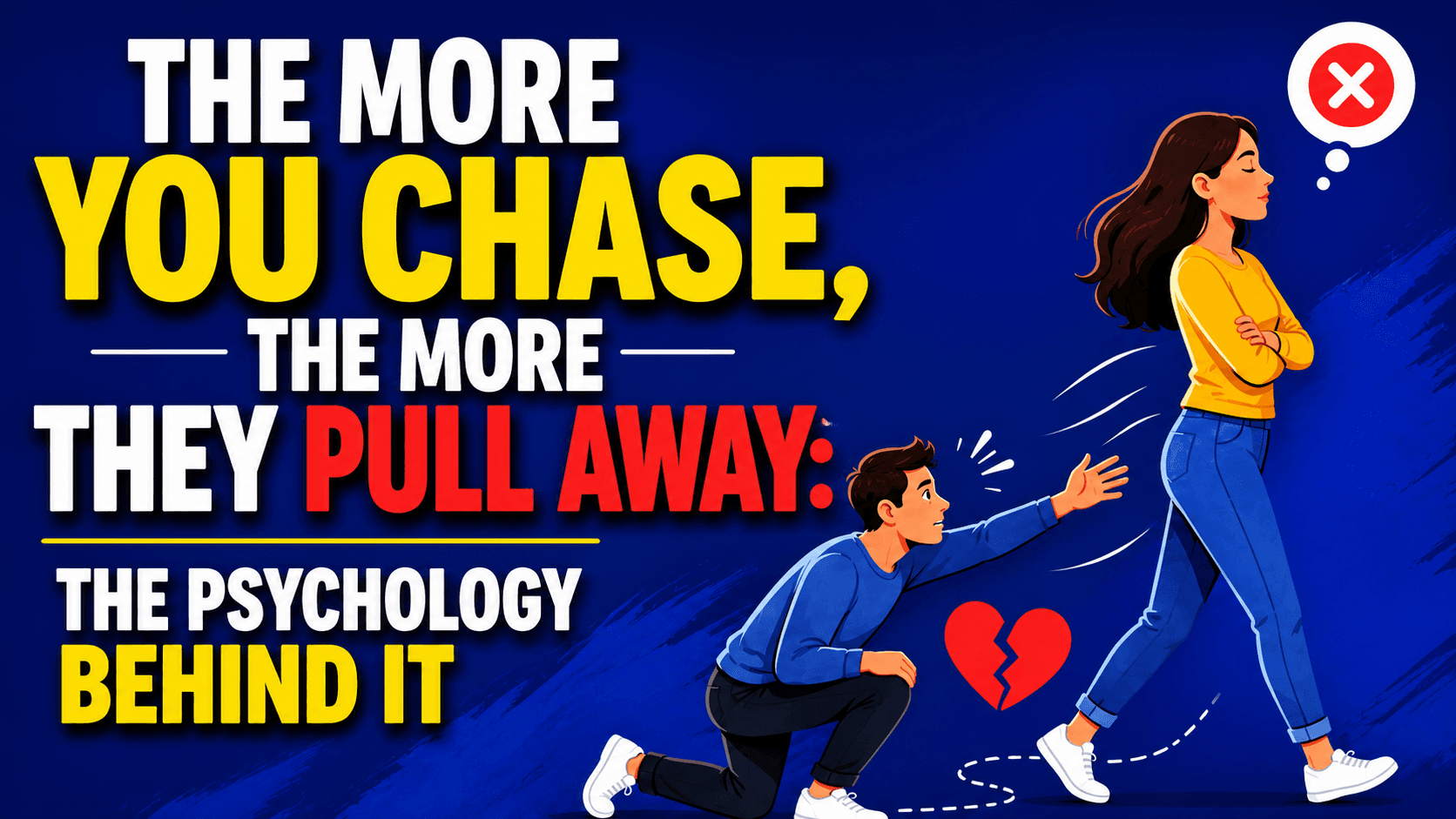 The More You Chase, the More They Pull Away: The Psychology Behind It
