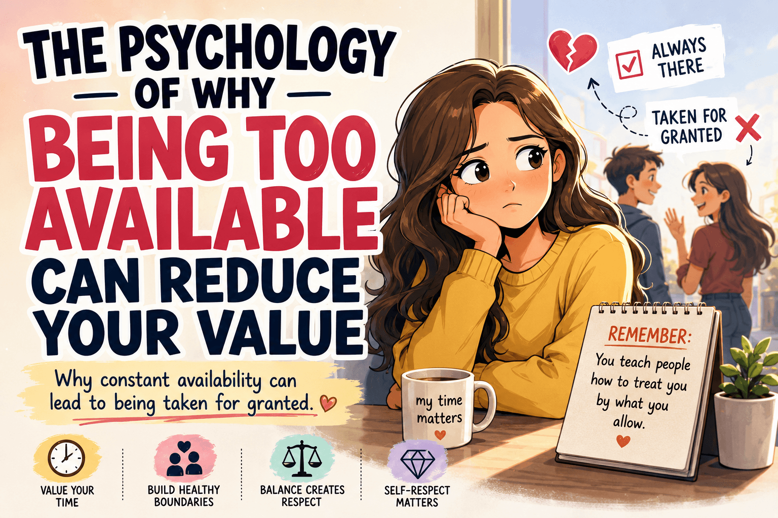 The Psychology of Why Being Too Available Can Reduce Your Value